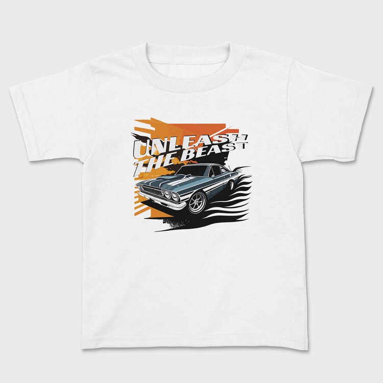 Classic Car Unleash the Beast, Детска Тениска