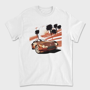 Classic Convertible Palm Trees, Unisex Men's T-Shirt