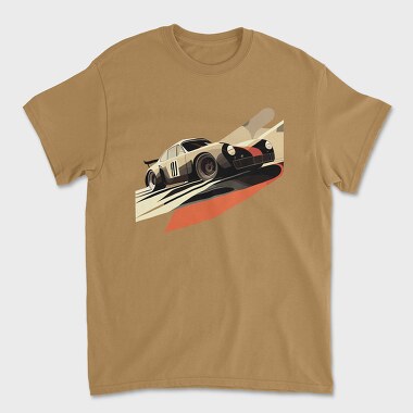 Classic Sports Car Bauhaus, Unisex Men's T-Shirt
