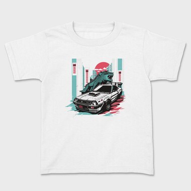 Custom Car Dragon City, Kids' T-Shirt