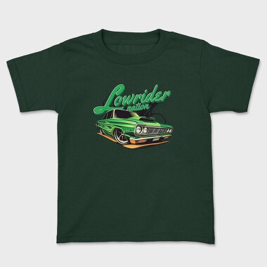 Custom Lowrider Car Luxury Rims, Kids' T-Shirt