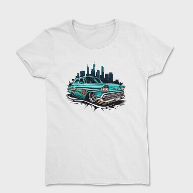 Custom Lowrider Car Wheels Luxury, Women's T-Shirt