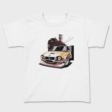 Custom Racing Car Anime, Kids' T-Shirt
