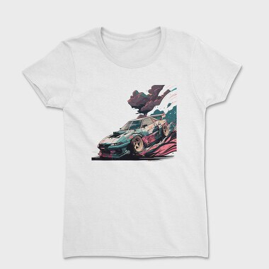 Customized Japanese Car Smoke Effects, Women's T-Shirt