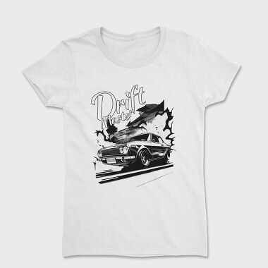 Drift Master Car on China Highway Manga, Women's T-Shirt
