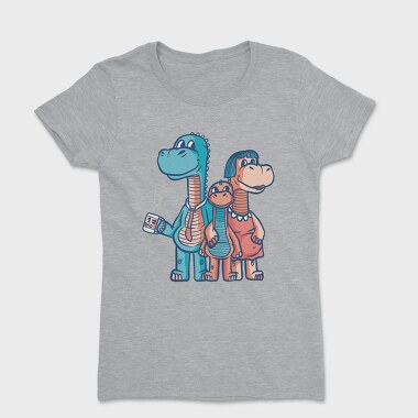 Dinosaur Family, Women's T-Shirt