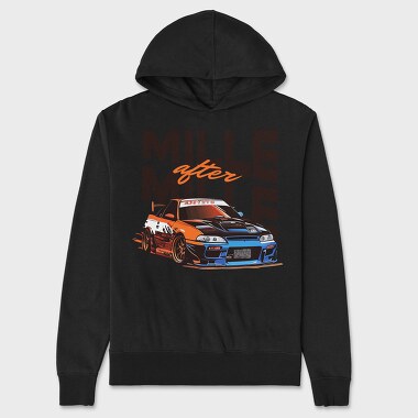 Side View Multi Color Personalized Car, Unisex Men's Hoodie