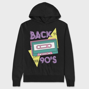 Back To The 90S, Unisex Men's Hoodie