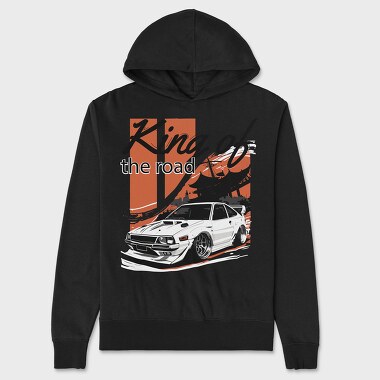 King Car Jdm Japan Smoke, Unisex Men's Hoodie