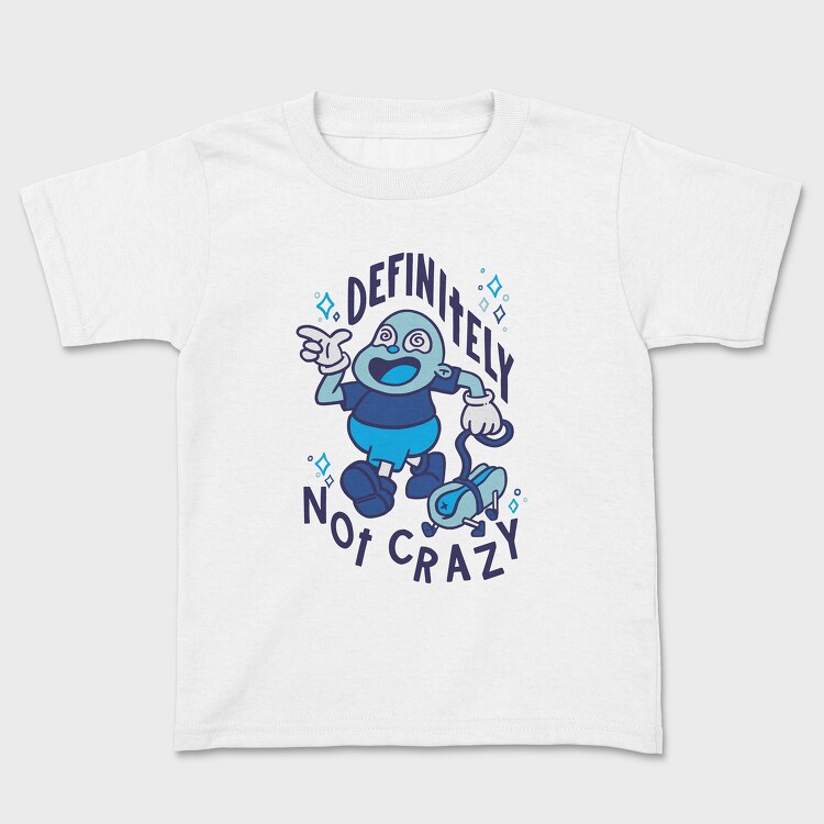 Definitely Not Crazy Hot Dog, Kids' T-Shirt