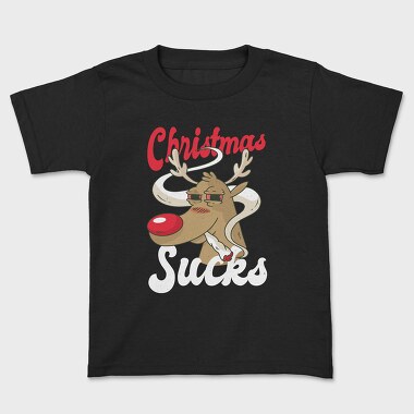 Reindeer Smoking, Kids' T-Shirt