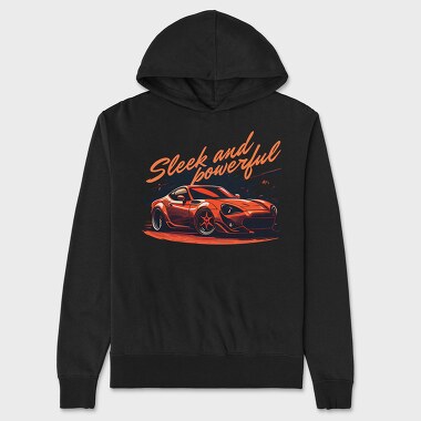 Super Sports Car, Unisex Men's Hoodie