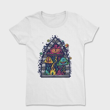 Trippy Shrooms, Women's T-Shirt