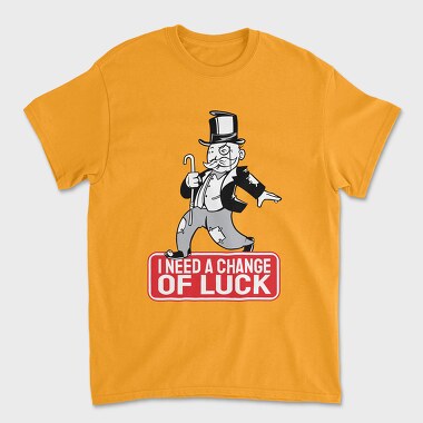 Change Of Luck, Unisex Men's T-Shirt