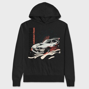 Car Jdm Japan Smoke, Unisex Men's Hoodie