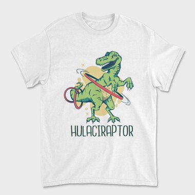 Velociraptor Hula Hoop, Унисекс Мъжка Тениска