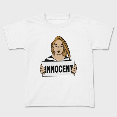 Innocent Woman, Kids' T-Shirt