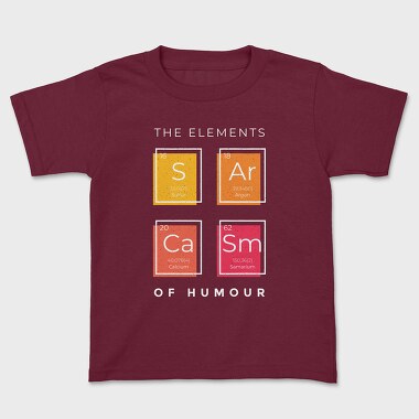 The Elements of Humour, Kids' T-Shirt