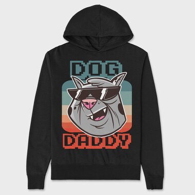 Dog daddy, Unisex Men's Hoodie