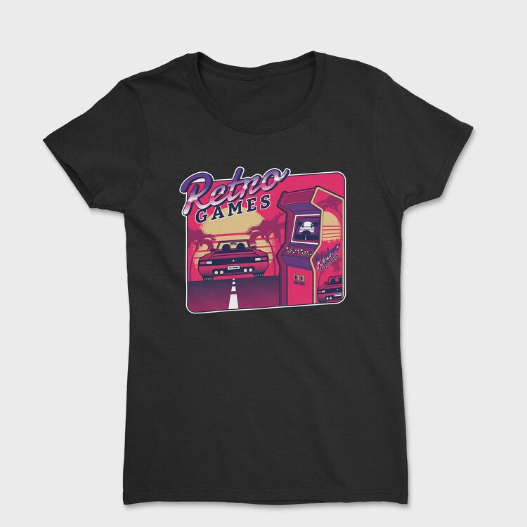 Retro Games, Women's T-Shirt