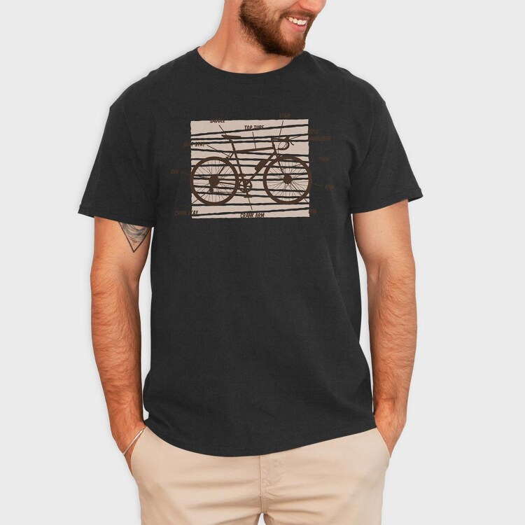 Cat Glasses, Unisex Men's T-Shirt