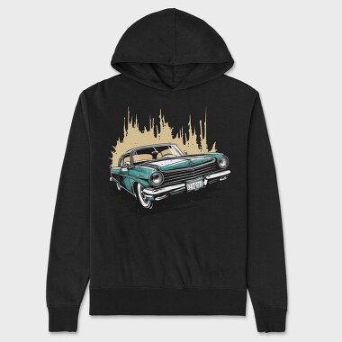 Classic Car Comic 2, Unisex Men's Hoodie