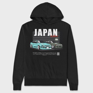 Japan Culture, Unisex Men's Hoodie