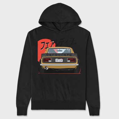 Унисекс Мъжко Суичър, Datsun Back