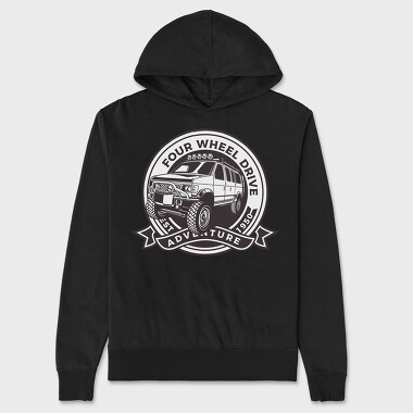 Off Road Van 1, Unisex Men's Hoodie