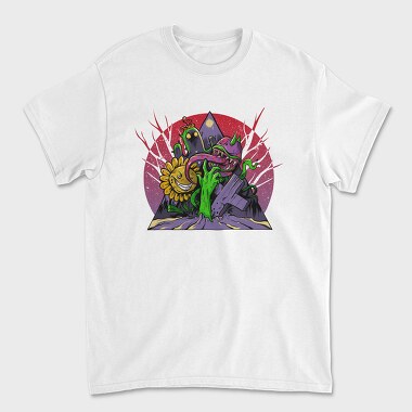 PlantsVSZombies Illustration, Unisex Men's T-Shirt