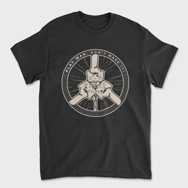 Play War, Unisex Men's T-Shirt