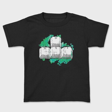 Wasd Keys, Kids' T-Shirt