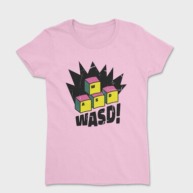 Wasd, Women's T-Shirt