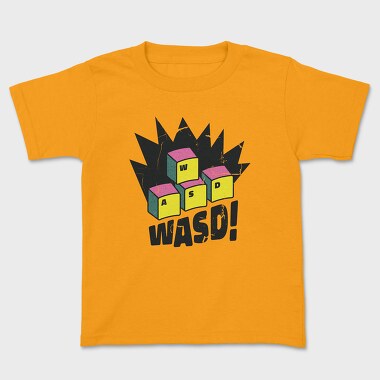 Wasd, Kids' T-Shirt
