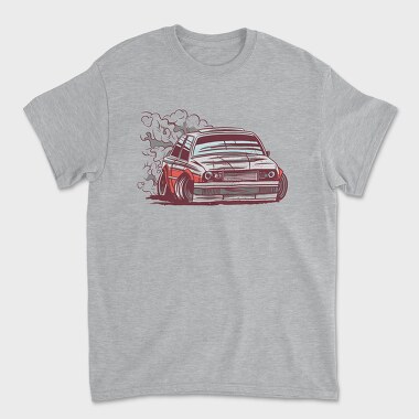 Car Drifting, Unisex Men's T-Shirt