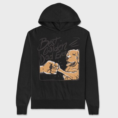 Retriever Dad, Unisex Men's Hoodie