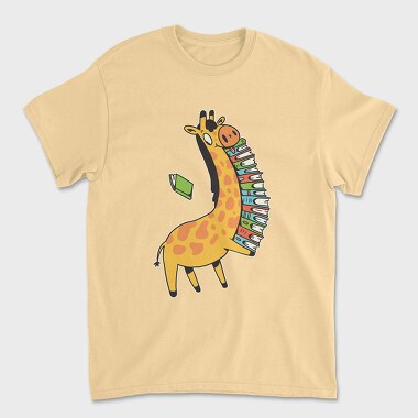Giraffe Books, Unisex Men's T-Shirt