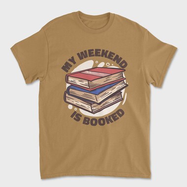 Bookpile Weekend, Unisex Men's T-Shirt