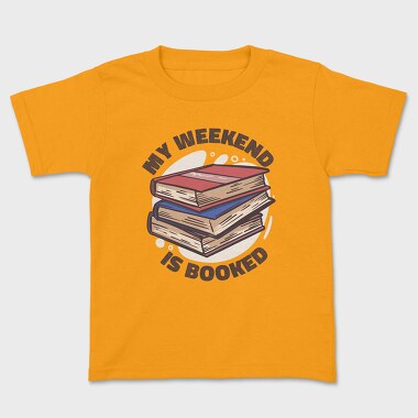 Bookpile Weekend, Kids' T-Shirt