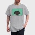 Pug Skull, Unisex Men's T-Shirt