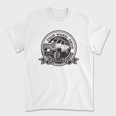 Off Road Van 1, Unisex Men's T-Shirt