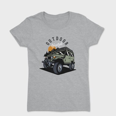Outdoor Adventure Jeep Offroad, Women's T-Shirt