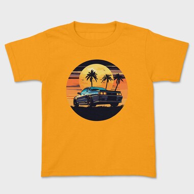 Skyline Night, Kids' T-Shirt