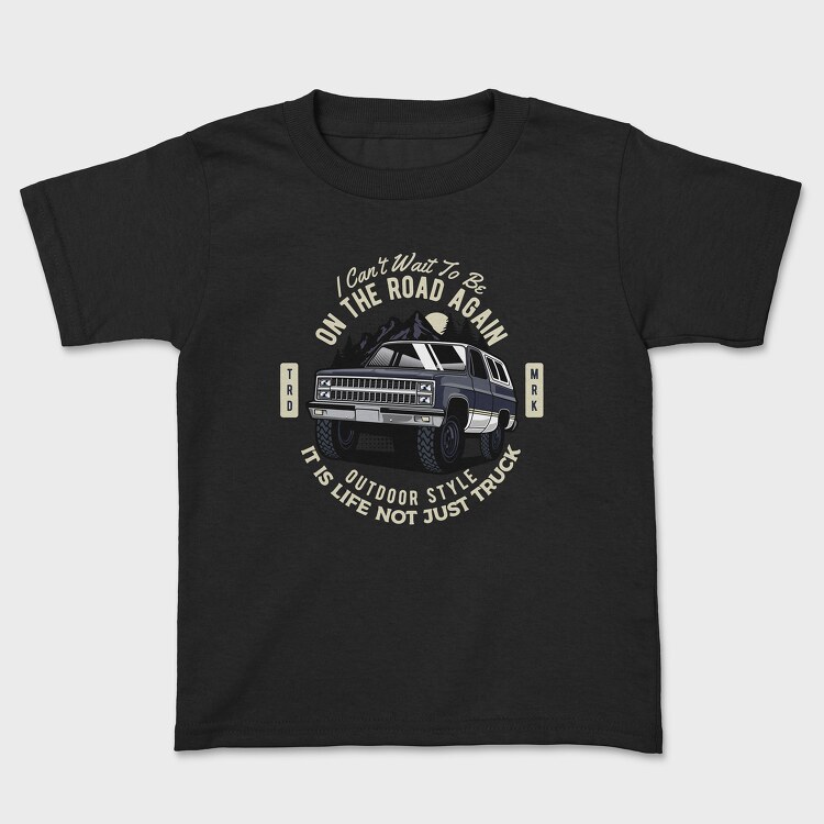 I Can T Wait to Be on the Road Again, Детска Тениска