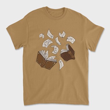 Books Spells, Unisex Men's T-Shirt