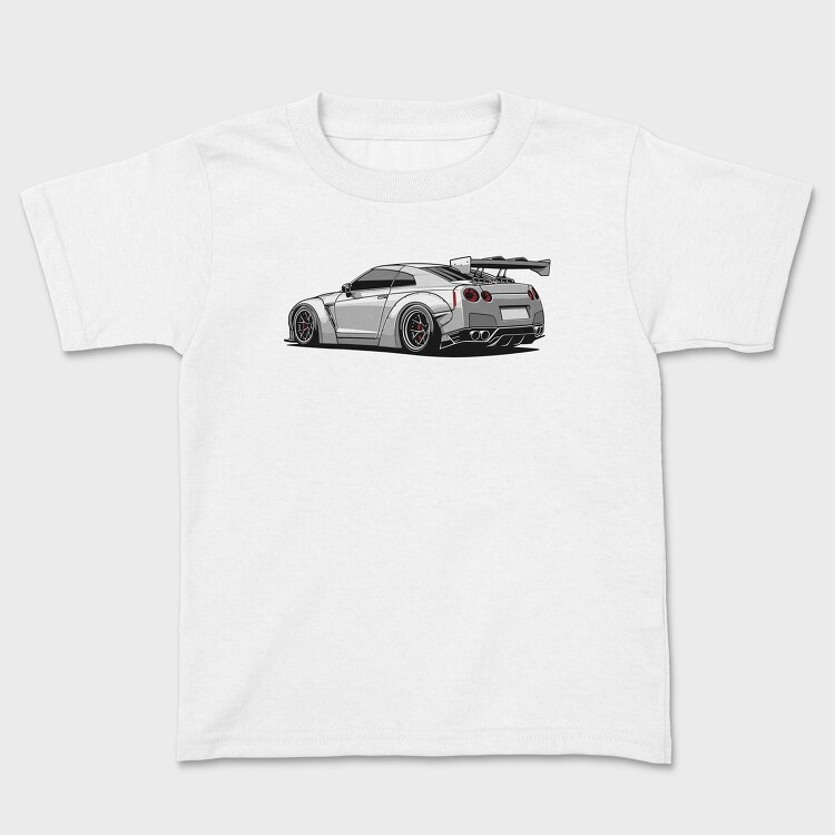 Skyline Gtr Grey Racing, Детска Тениска