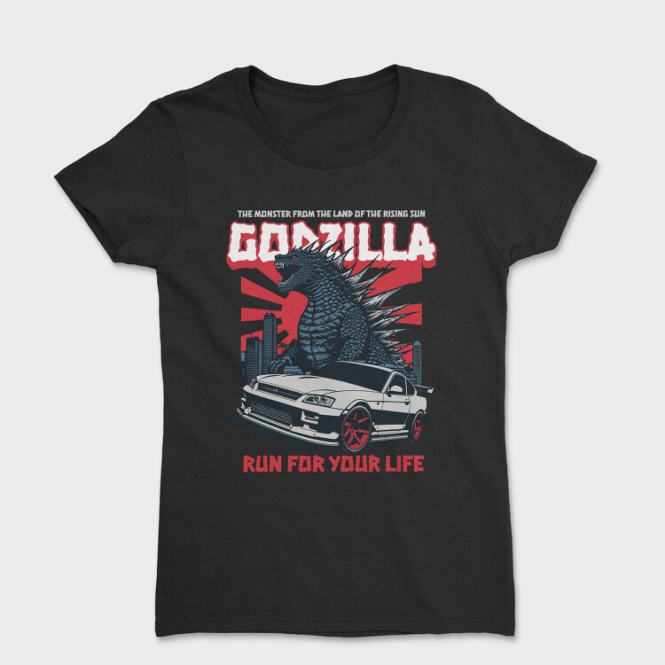 Godzilla Gtr Skyline, Women's T-Shirt