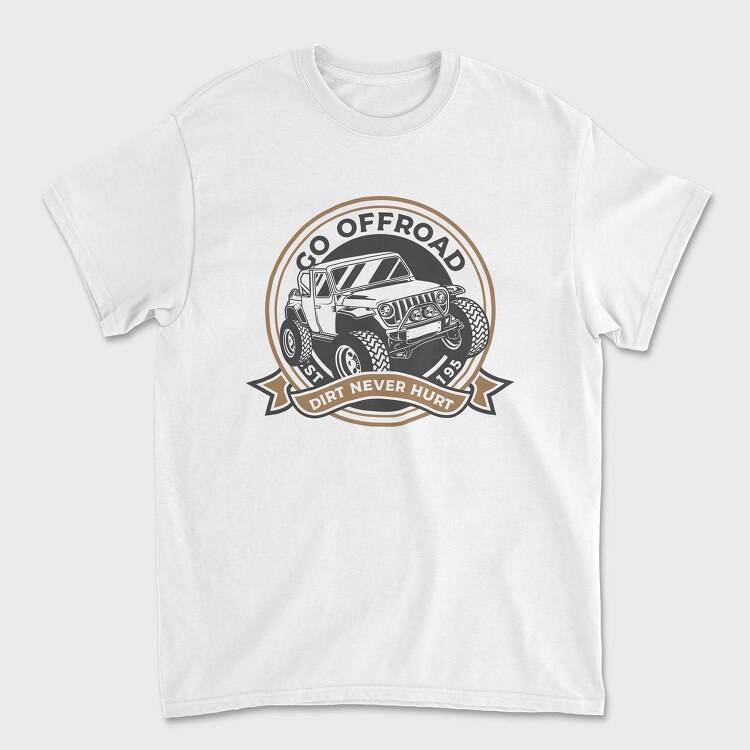 Off Road Jeep 3, Unisex Men's T-Shirt