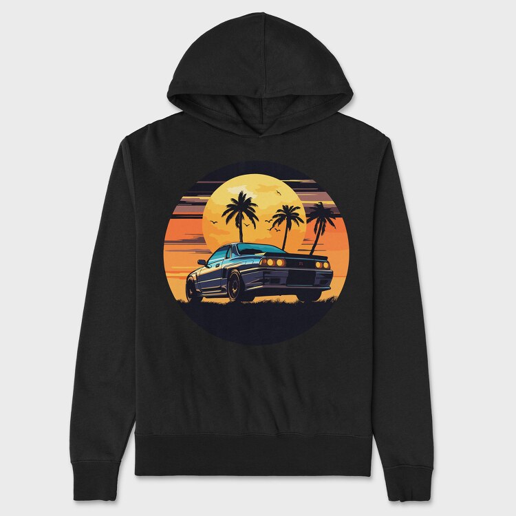 Skyline Night, Унисекс Мъжко Суичър