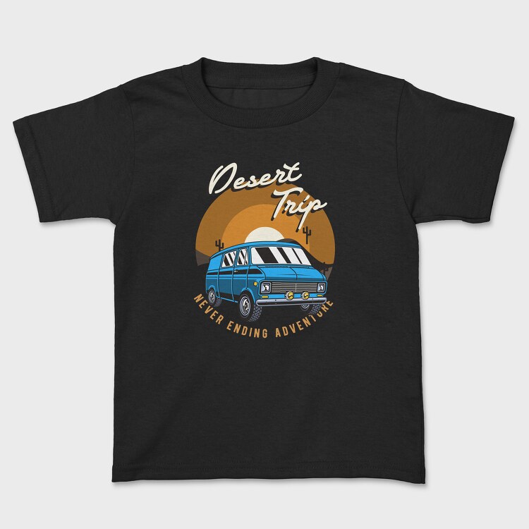 Desert Trip Never Ending Adventure, Kids' T-Shirt